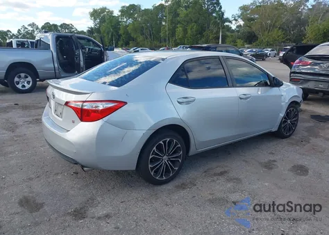 2015 Toyota Corolla S Plus z USA, uszkodzony, nr VIN 2T1BURHE1FC310707